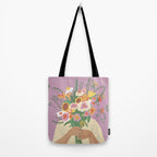 For you in violet Tote Bag Gallery Image 2