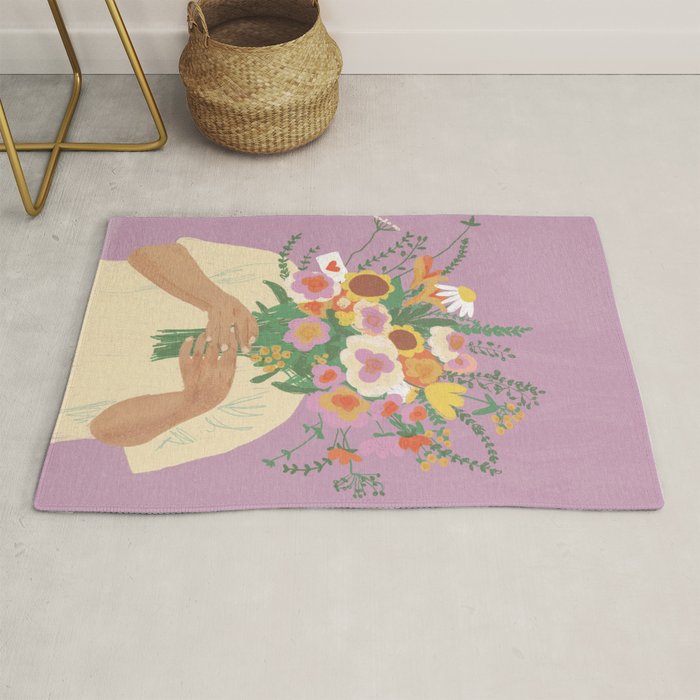 For you in violet Rug Gallery Image 1