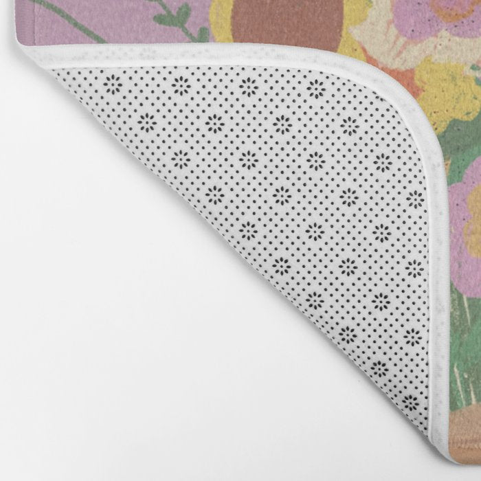 For you in violet Bath Mat Gallery Image 2