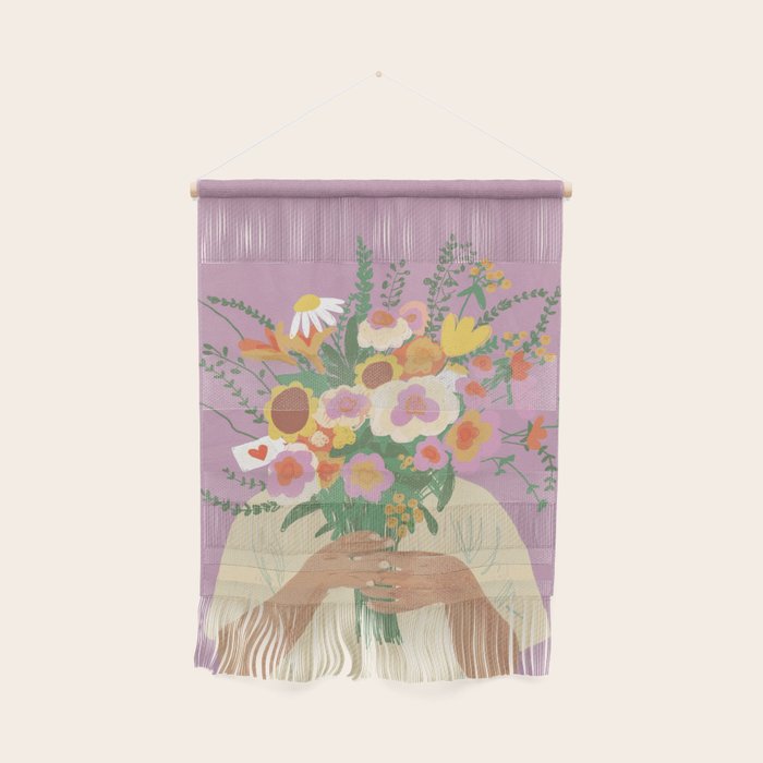 For you in violet Wall Hanging Gallery Image 1