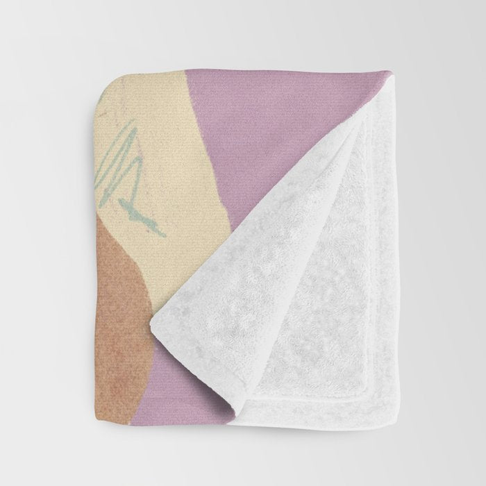 For you in violet Throw Blanket Gallery Image 3