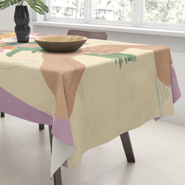 For you in violet Tablecloth Gallery Image 3