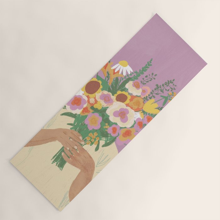 For you in violet Yoga Mat Gallery Image 1