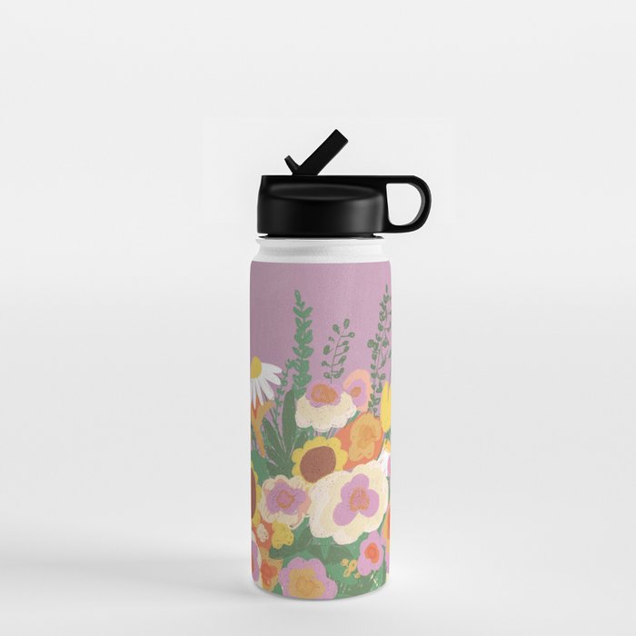 For you in violet Water Bottle Gallery Image 1