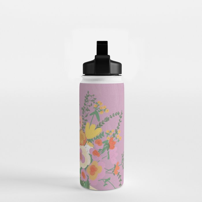 For you in violet Water Bottle Gallery Image 2