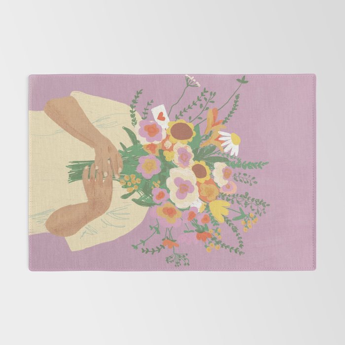 For you in violet Rug Gallery Image 2