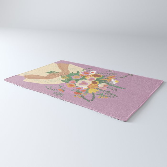 For you in violet Rug Gallery Image 3