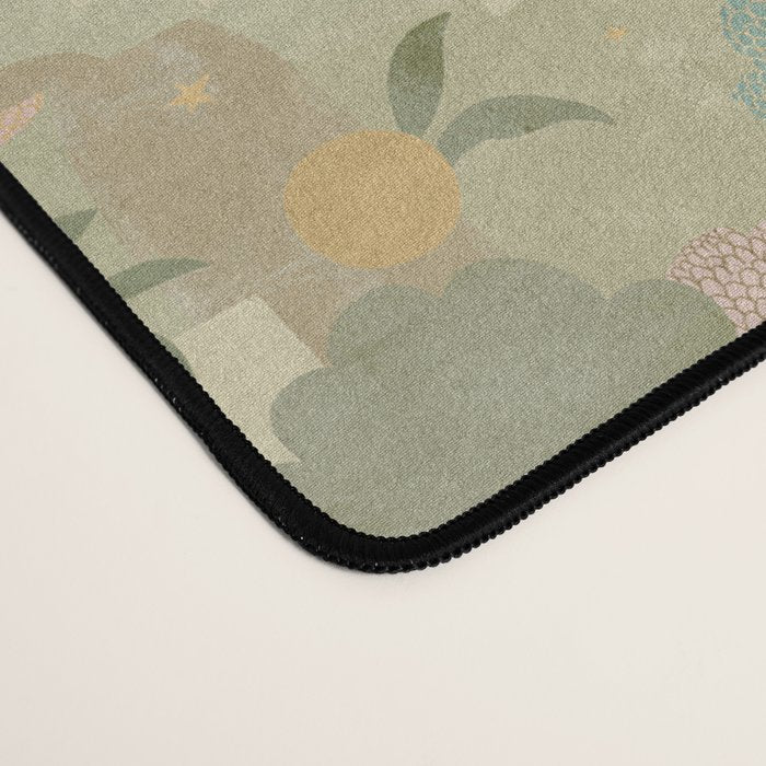 Bohemian Walk Green Desk Mat Gallery Image 4