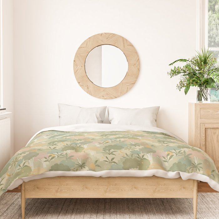 Bohemian Walk Green Duvet Cover Gallery Image 3