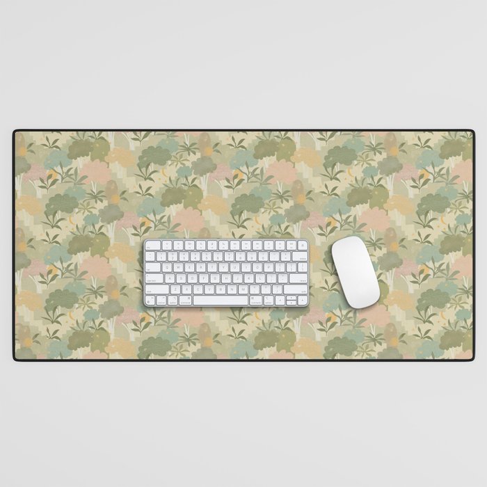 Bohemian Walk Green Desk Mat Gallery Image 1