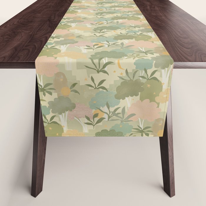 Bohemian Walk Green Table Runner Gallery Image 1