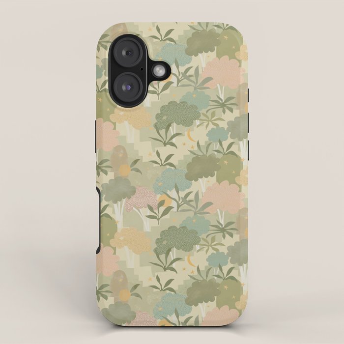 Bohemian Walk Green iPhone Case Gallery Image 1