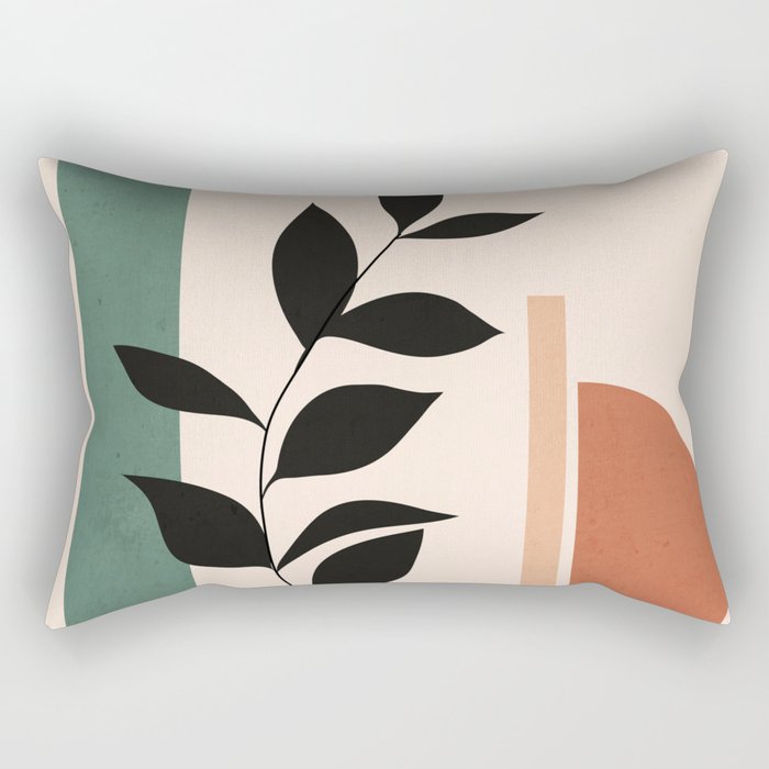 Modern Abstract Art 38 Rectangular Pillow Gallery Image 2
