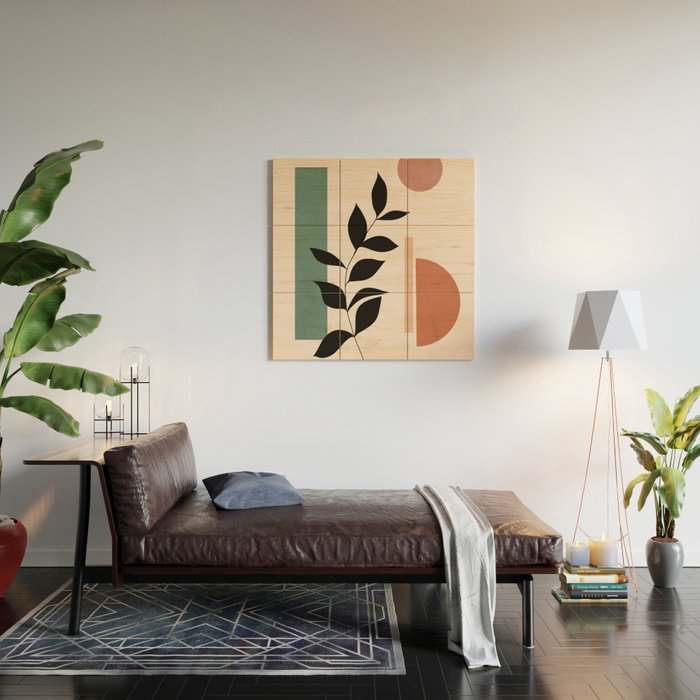 Modern Abstract Art 38 Wood Wall Art Gallery Image 2