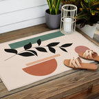 Modern Abstract Art 38 Outdoor Rug Gallery Image 2