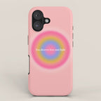 You Deserve Love And Light - Aura Gradient  iPhone Case Gallery Image 1