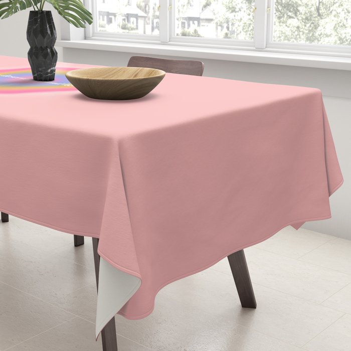 You Deserve Love And Light - Aura Gradient  Tablecloth Gallery Image 3