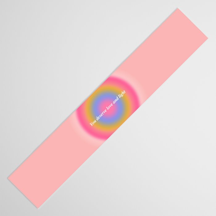 You Deserve Love And Light - Aura Gradient  Table Runner Gallery Image 3