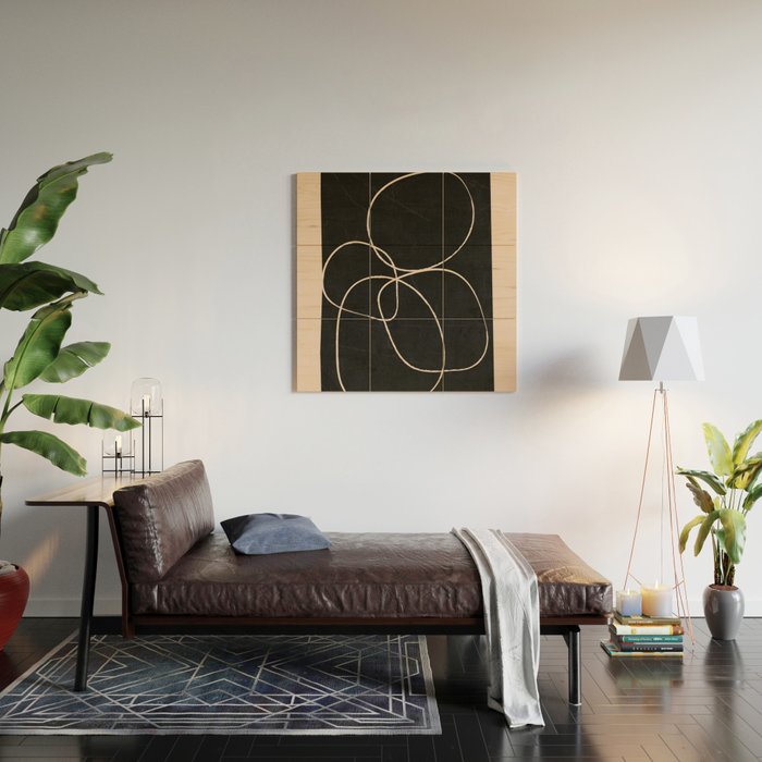Abstract Minimal Art 29 Wood Wall Art Gallery Image 2