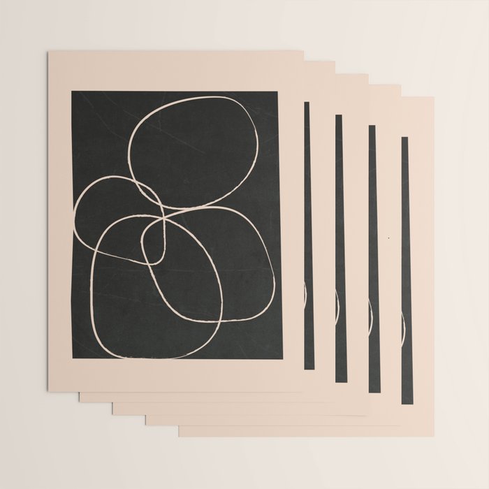 Abstract Minimal Art 29 Wrapping Paper Gallery Image 3
