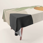 Abstract Art Tropical Leaves 47 Tablecloth Gallery Image 1