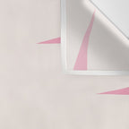 Abstract Flora - pink green Wall Tapestry Gallery Image 3