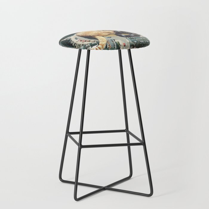 Lazy Cats Roundabout  Stool Gallery Image 1