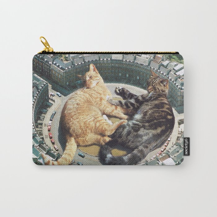Lazy Cats Roundabout  Carry All Pouch Gallery Image 1