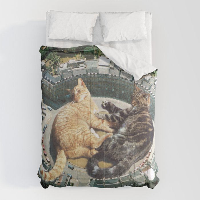 Lazy Cats Roundabout  Comforter Gallery Image 6