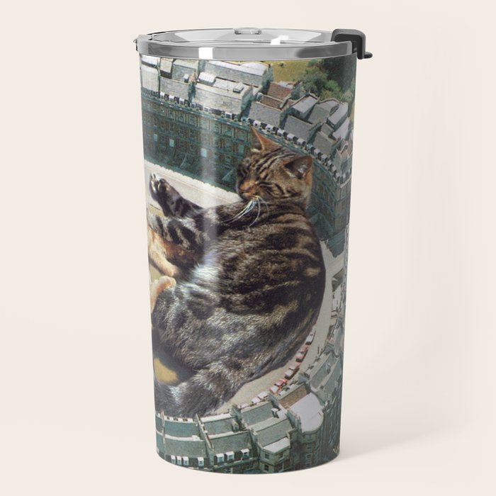 Lazy Cats Roundabout  Travel Mug Gallery Image 2