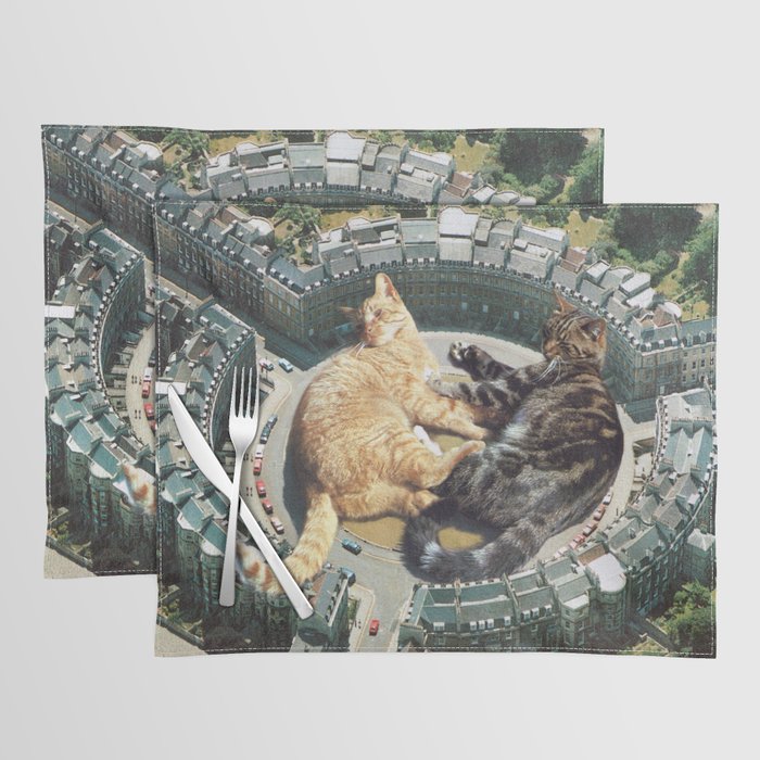 Lazy Cats Roundabout  Placemat Gallery Image 1