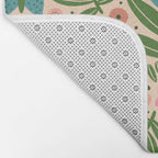 Pretty Floral - sweet pink Bath Mat Gallery Image 2