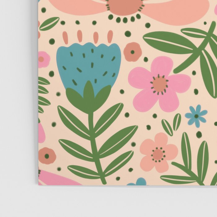 Pretty Floral - sweet pink Poster Gallery Image 3