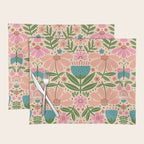 Pretty Floral - sweet pink Placemat Gallery Image 1