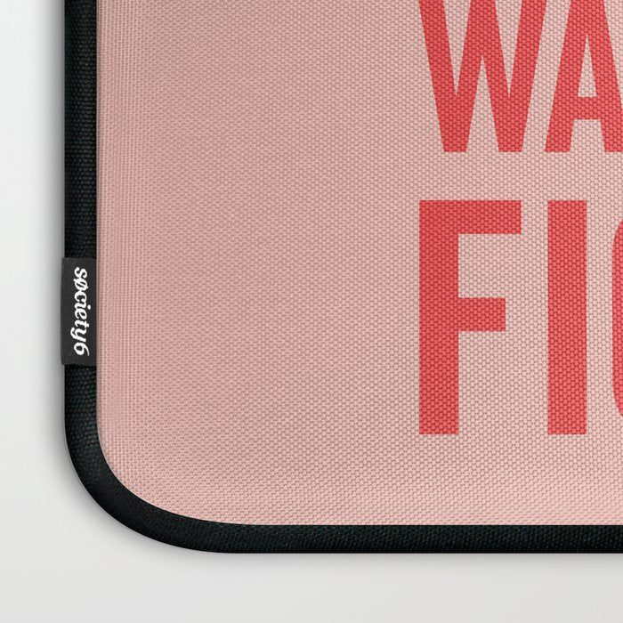 Surely Not Everybody Was Kung Fu Fighting, Funny Quote Laptop Sleeve Gallery Image 3