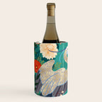 Bohemian Floral Heron Wine Chiller Gallery Image 2