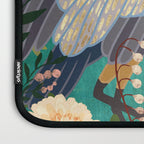 Bohemian Floral Heron Laptop Sleeve Gallery Image 3