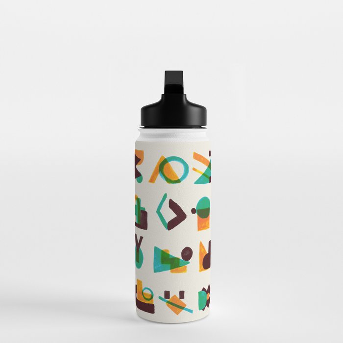 Shape of thoughts Water Bottle Gallery Image 3