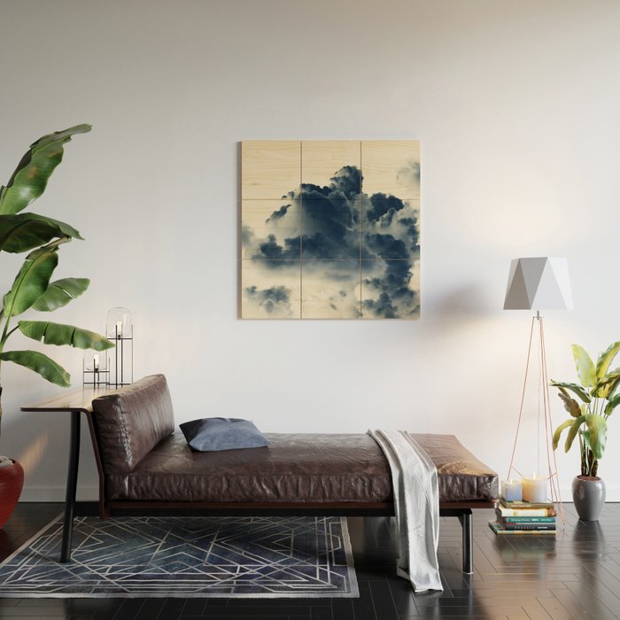 Storm Clouds 4 Wood Wall Art Gallery Image 2