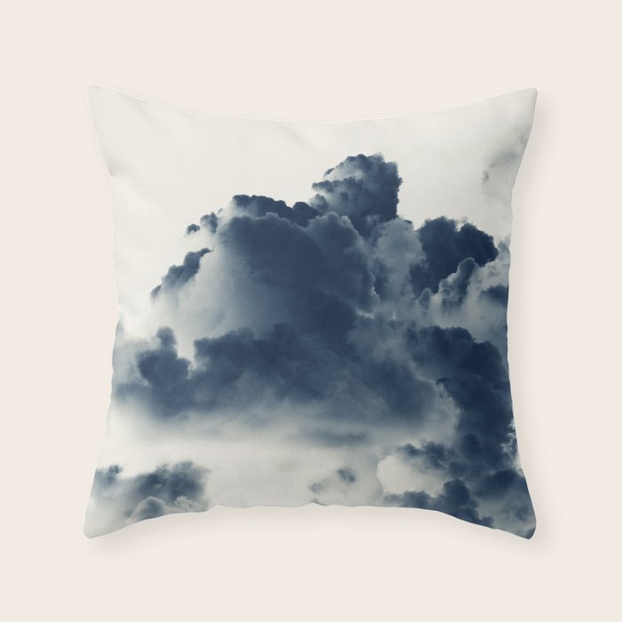 Storm Clouds 4 Throw Pillow Gallery Image 1