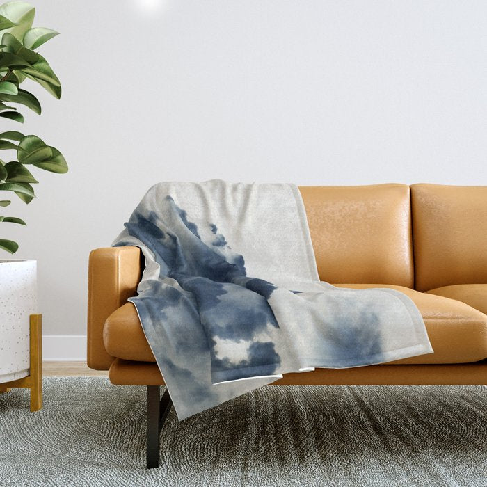 Storm Clouds 4 Throw Blanket Gallery Image 1