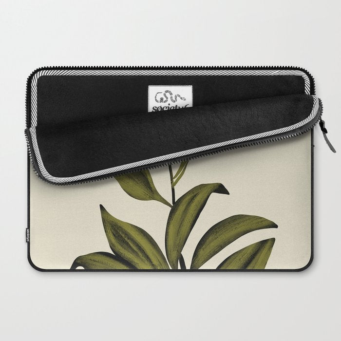 Abstract Art /Minimal Plant 82 Laptop Sleeve Gallery Image 2