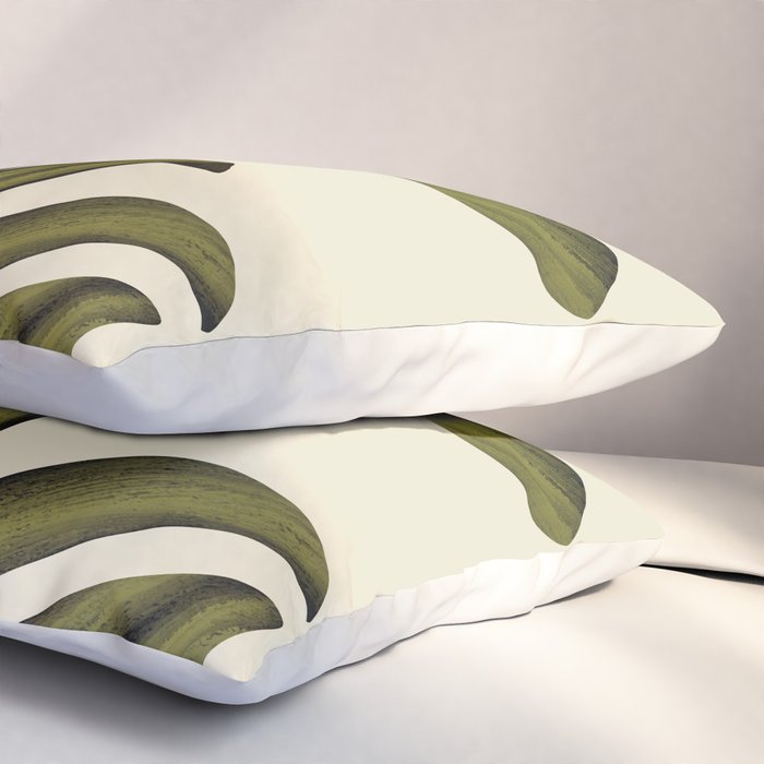 Abstract Art /Minimal Plant 82 Pillow Sham Gallery Image 3