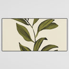 Abstract Art /Minimal Plant 82 Desk Mat Gallery Image 3