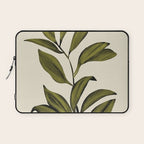 Abstract Art /Minimal Plant 82 Laptop Sleeve Gallery Image 1