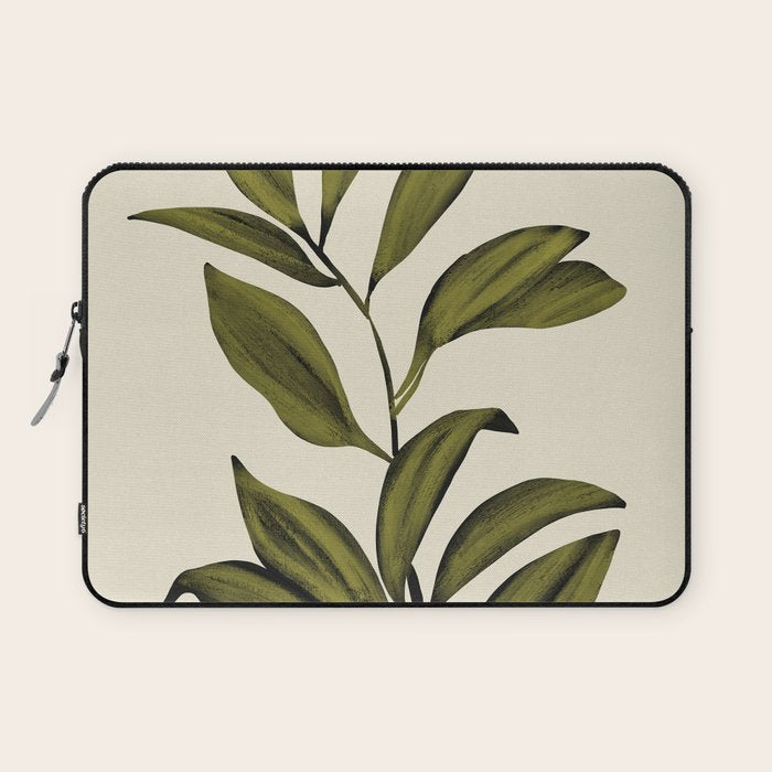 Abstract Art /Minimal Plant 82 Laptop Sleeve Gallery Image 1