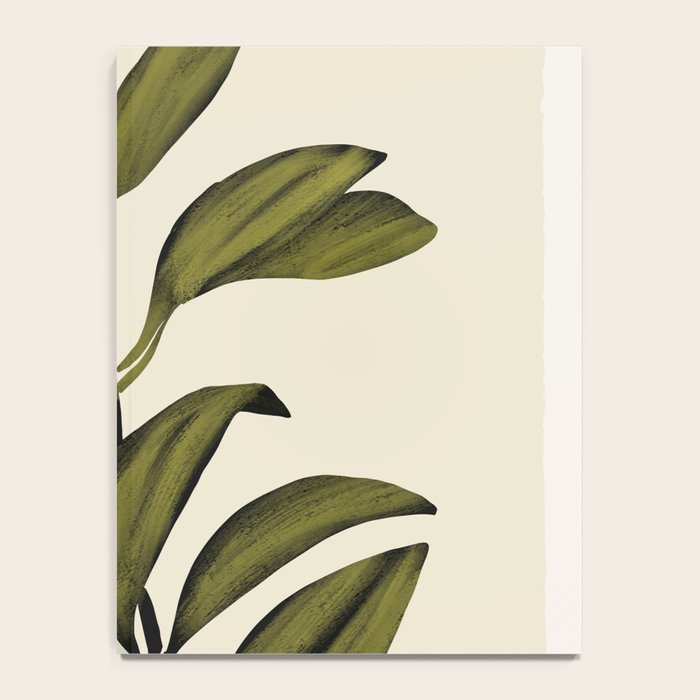 Abstract Art /Minimal Plant 82 Notebook Gallery Image 4