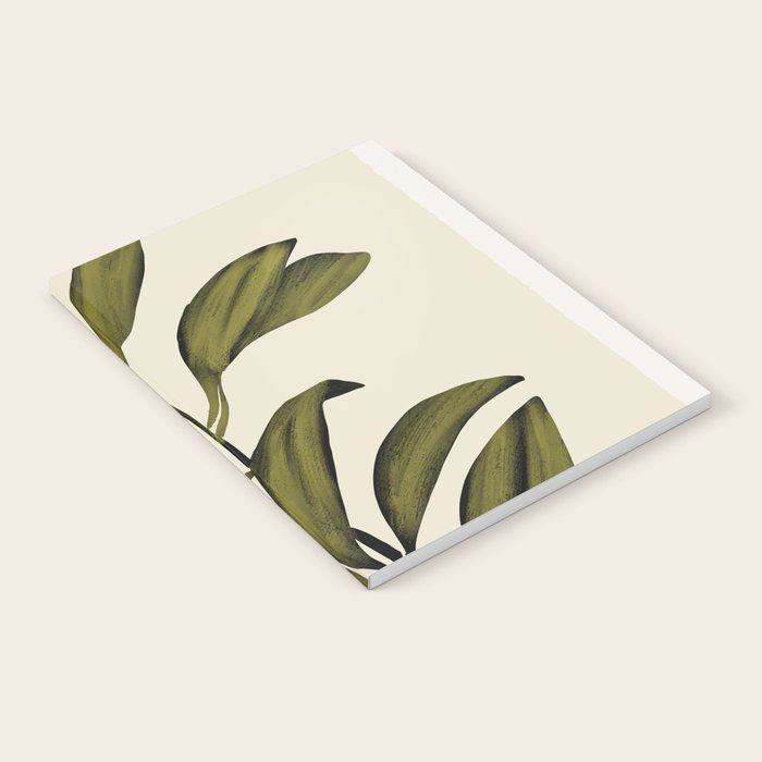 Abstract Art /Minimal Plant 82 Notebook Gallery Image 2