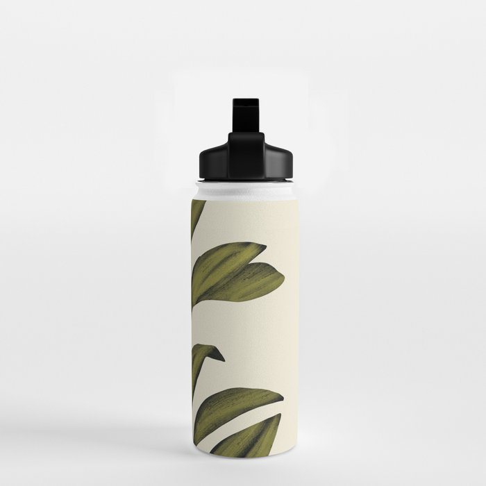 Abstract Art /Minimal Plant 82 Water Bottle Gallery Image 2