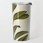 Abstract Art /Minimal Plant 82 Travel Mug Gallery Image 2